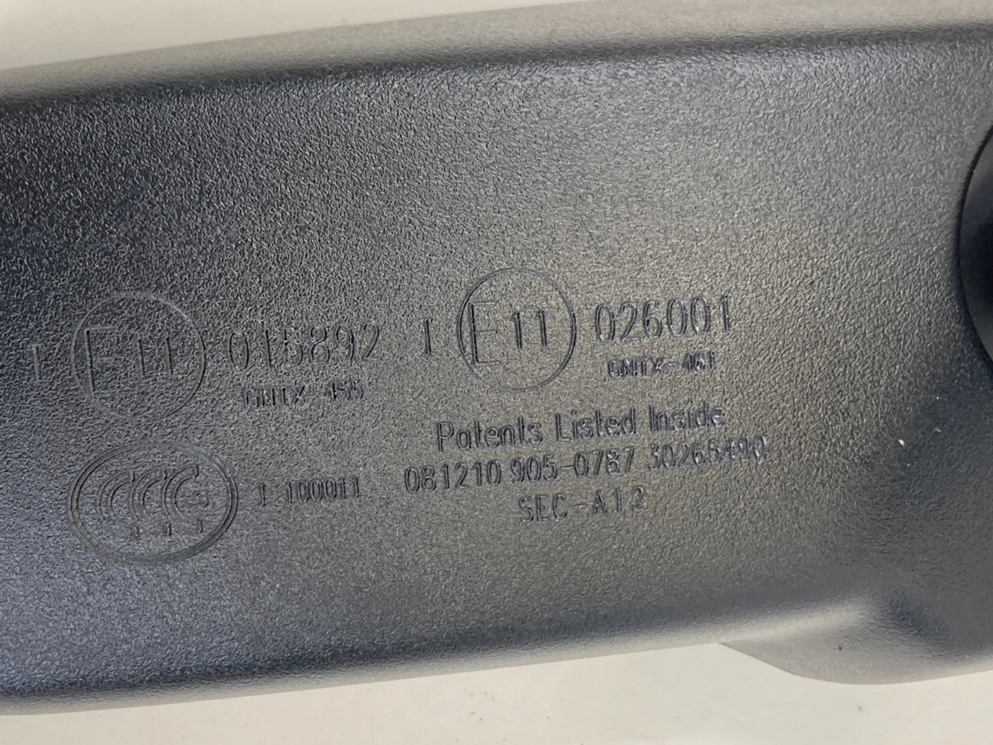 2010-2012 ACURA RDX REAR VIEW INTERIOR MIRROR AUTO DIMMING ASSEMBLY E11015892