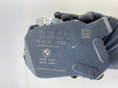 2013-2017 BMW X3 2.0L L4 A/T THROTTLE BODY THROTTLE VALVE ASSY 13-54-7-588-625