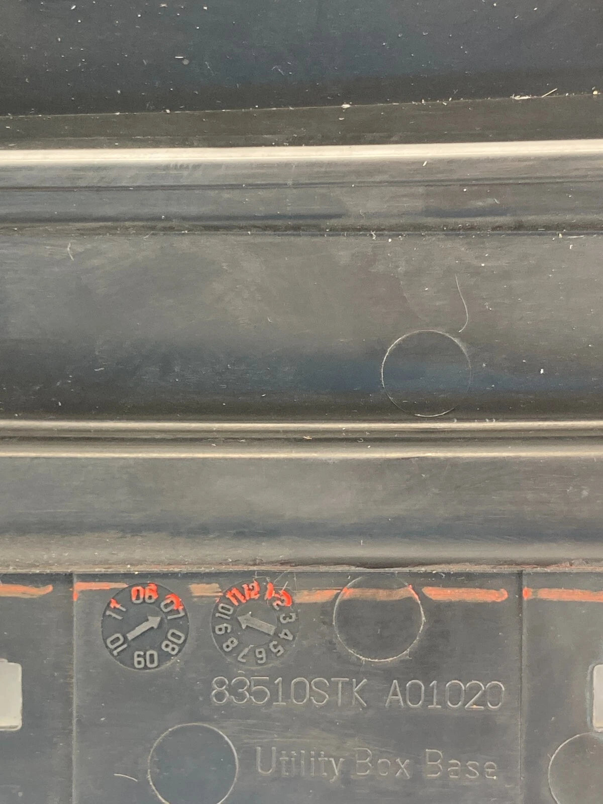07-09 ACURA RDX FRONT RIGHT SIDE DOOR STORAGE TRAY POCKET BOX 83510-STK-A01020