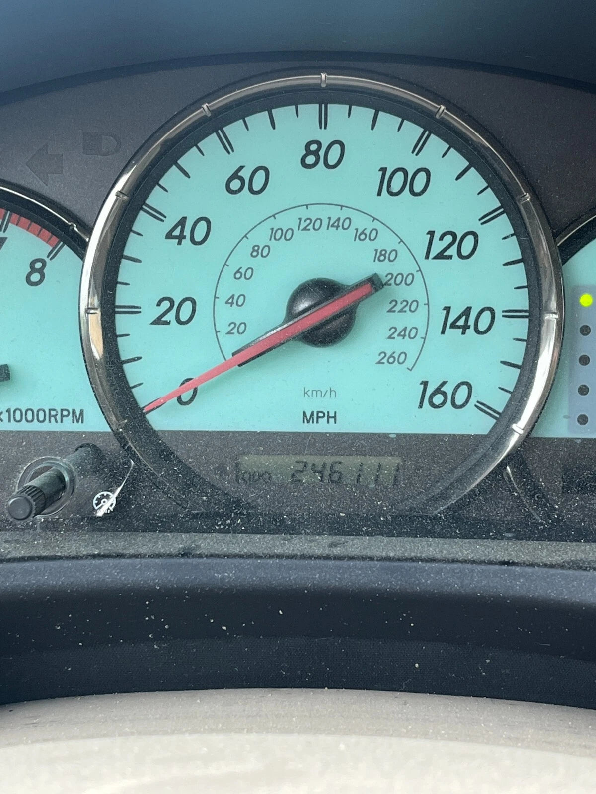 2005-2006 TOYOTA SOLARA INSTRUMENT CLUSTER SPEEDOMETER 83800-AA160-00 OEM