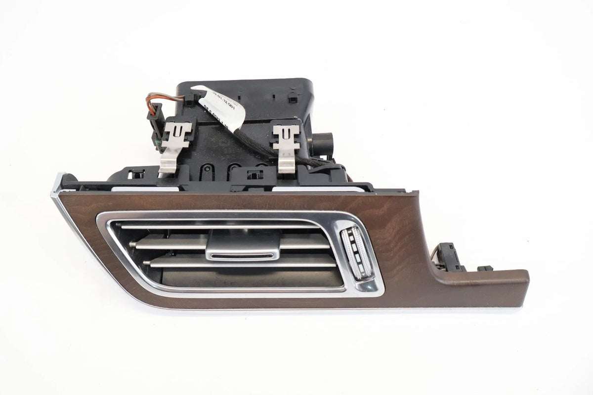 2014-2016 MERCEDES E350 LEFT DASH AC AIR VENT GRILLE W BEZEL WOOD OEM 2126802993