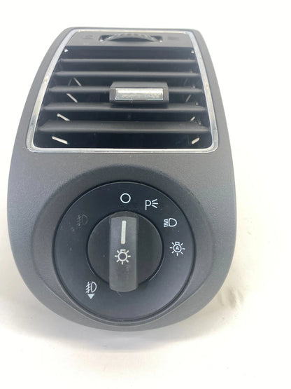 2009-2019 FORD FLEX DASH LEFT SIDE A/C AIR VENT GRILLE W/ HEADLIGHT SWITCH OEM