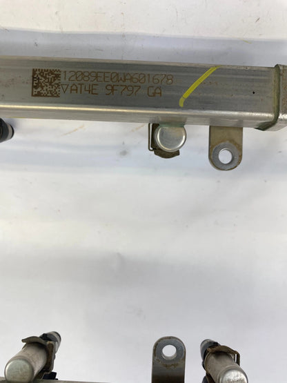 11-19 FORD EXPLORER 3.5L V6 FUEL RAIL WITH INJECTORS ASSEMBLY OEM BB53-9J280-AE