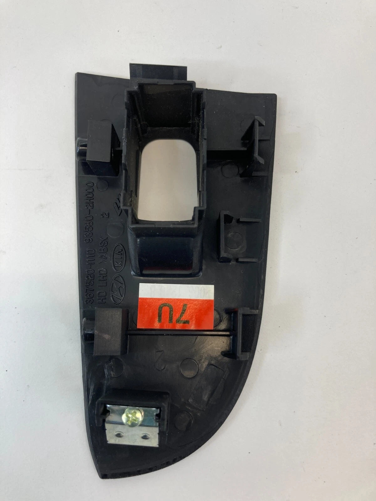 07-10 HYUNDAI ELANTRA SEDAN REAR LEFT BACK DOOR WINDOW SWITCH BEZEL 93580-2H000