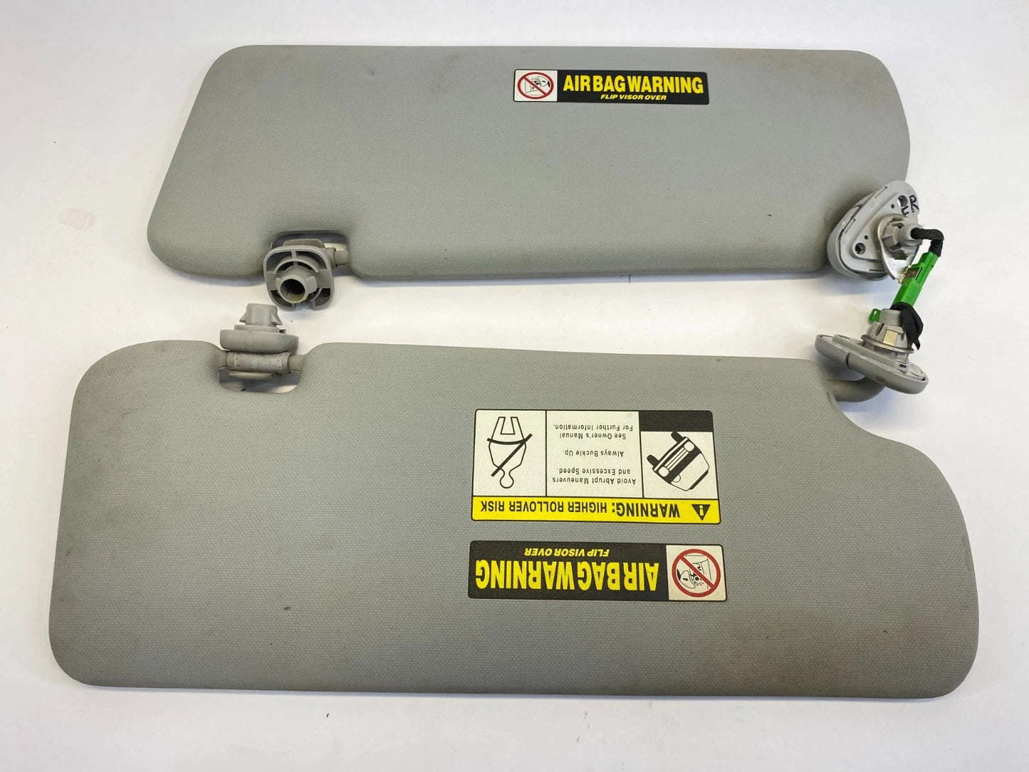 2007-2011 HONDA CR-V SUNVISOR LEFT AND RIGHT INTERIOR SUN VISOR PAIR SET OEM
