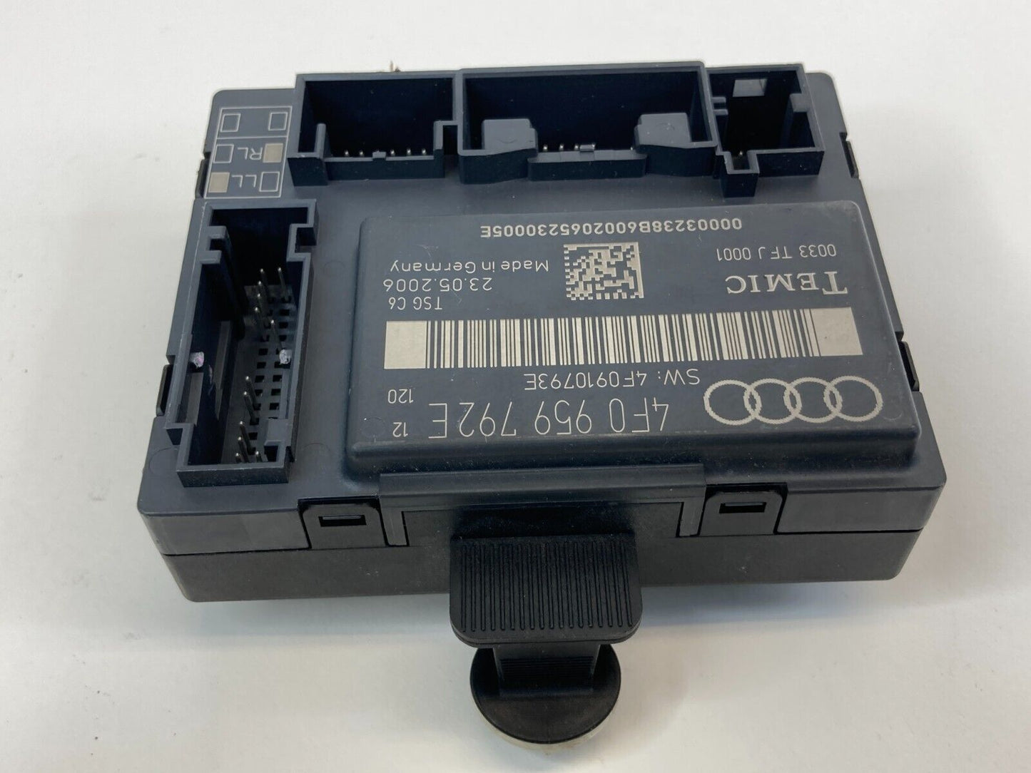 06-08 Audi A6 Quattro Front Right Passenger Side Door Control Module 4F0959792E