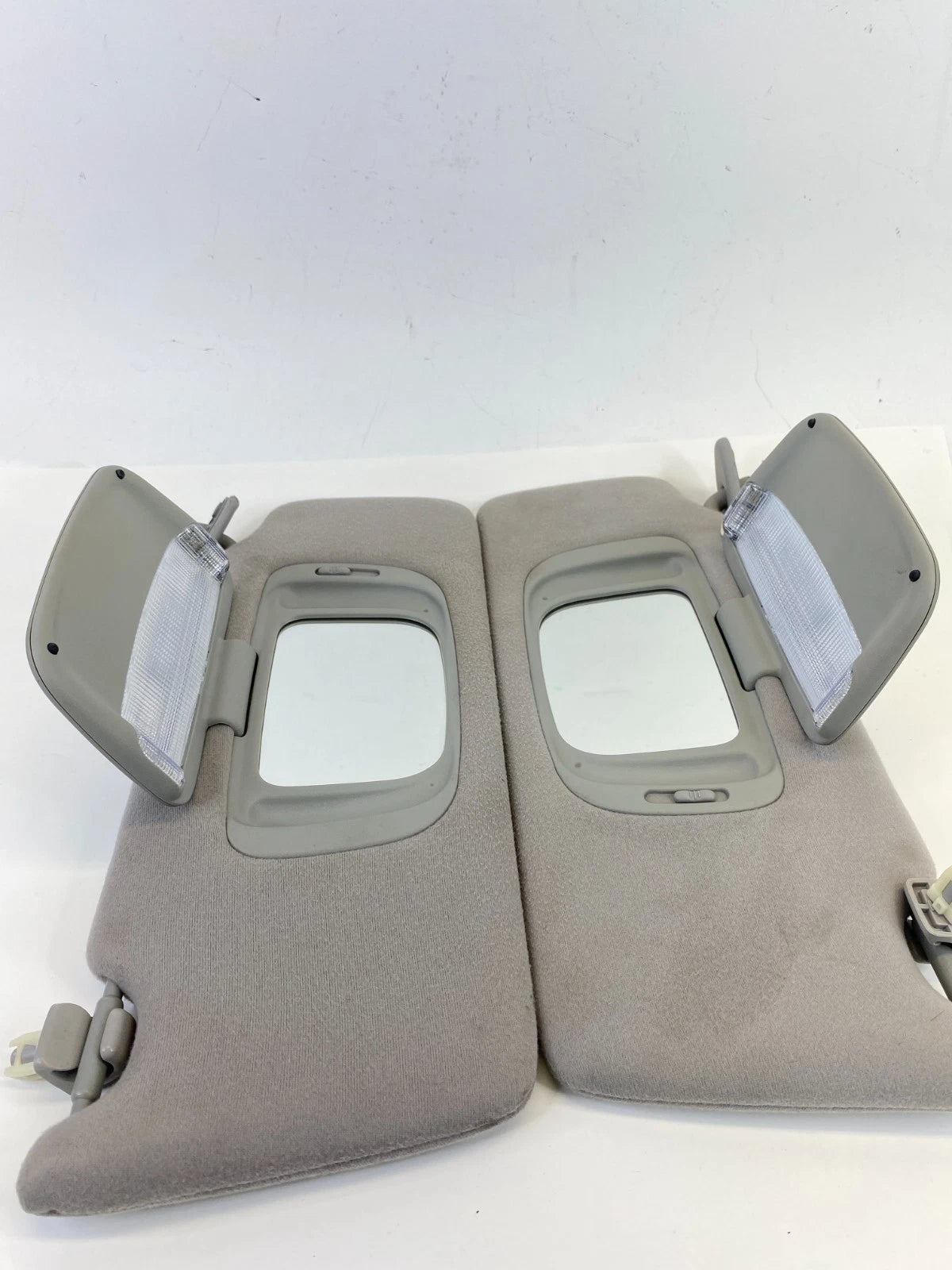 2007-2009 LEXUS RX350 SUV LEFT & RIGHT SUN VISOR SHADE SET PAIR W/ ILLUMINATED