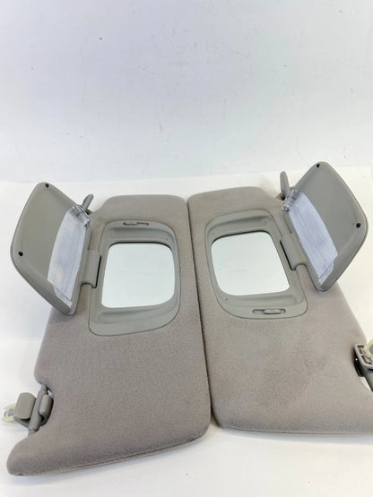 2007-2009 LEXUS RX350 SUV LEFT & RIGHT SUN VISOR SHADE SET PAIR W/ ILLUMINATED