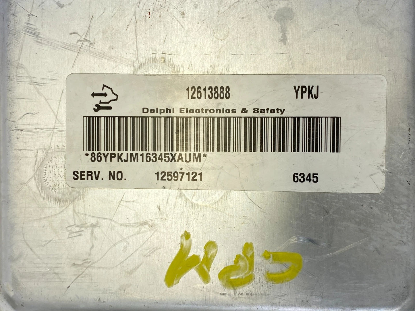 2007 TAHOE SILVERADO TORRENT G6 ENGINE COMPUTER CONTROL MODULE ECM ECU 12597121