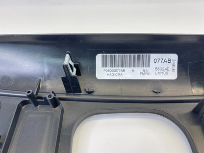 2006 2007 CHRYSLER TOWN & COUNTRY RADIO DASH TRIM BEZEL PANEL 5136076AA OEM