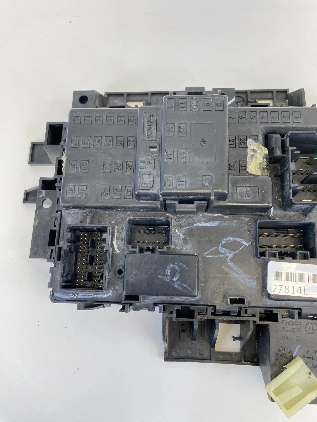 11-15 FORD EXPLORER 13-15 POLICE UTILITY 3.7L CABIN FUSE BOX BCM DC3T-14B476-DB