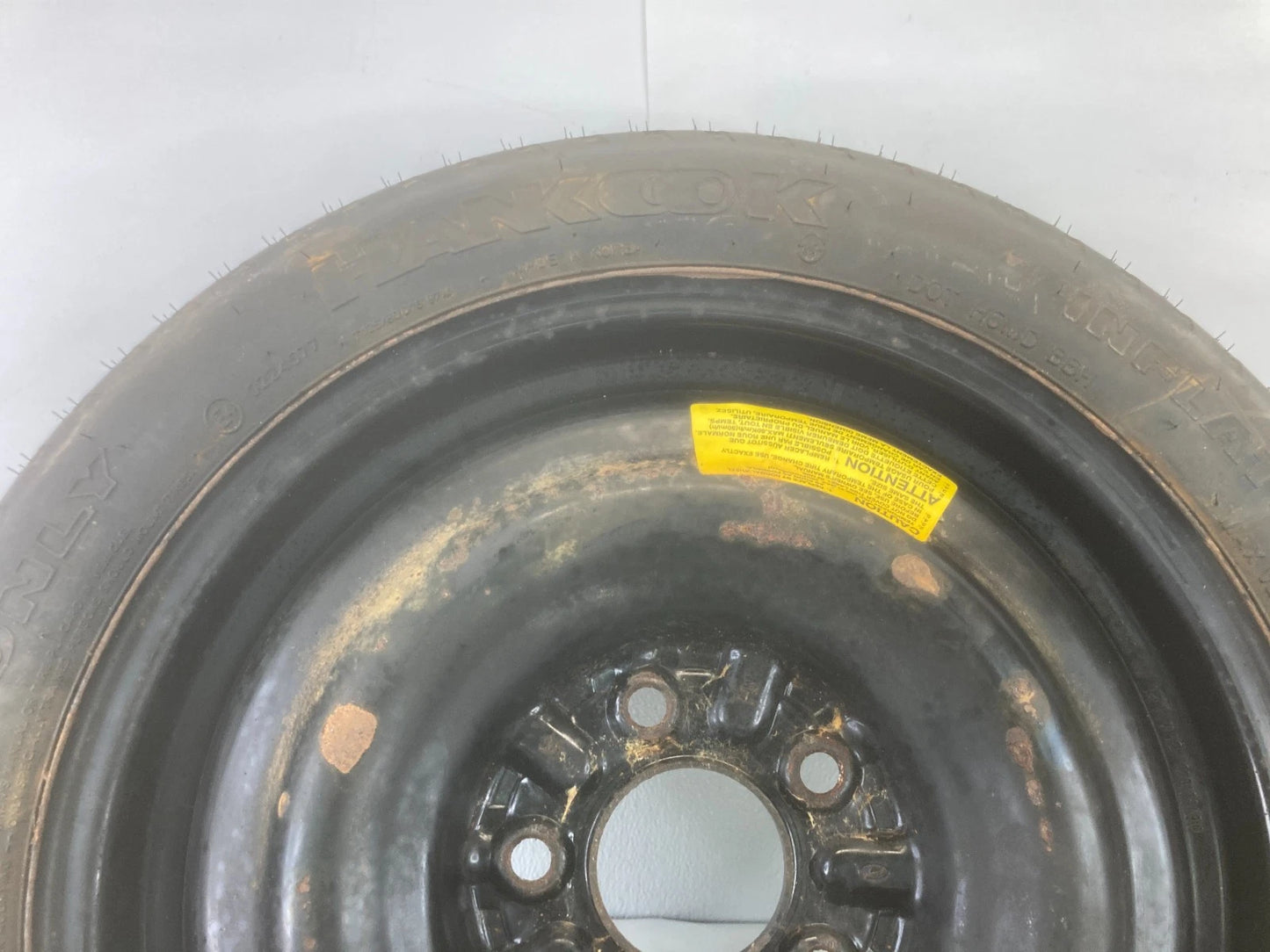 2006-2014 HYUNDAI SONATA EMERGENCY SPARE TIRE WHEEL COMPACT DONUT T125/80D16 97M