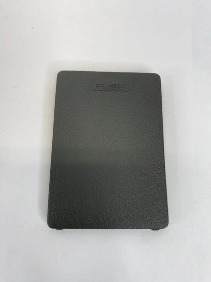 1998-2002 ISUZU TROOPER INTERIOR CABIN FUSE BOX COVER LID DOOR PANEL BLACK OEM