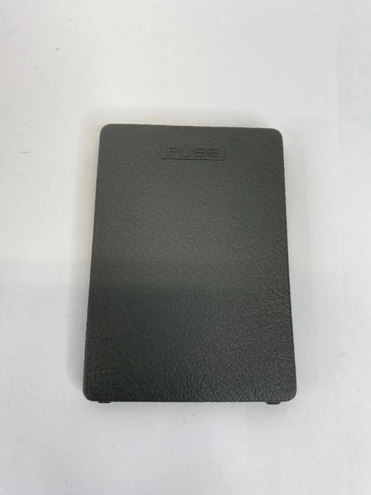 1998-2002 ISUZU TROOPER INTERIOR CABIN FUSE BOX COVER LID DOOR PANEL BLACK OEM