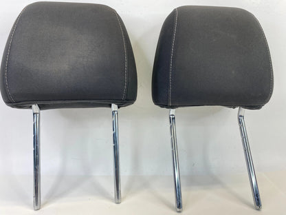 2013-2016 FORD ESCAPE FRONT LEFT & RIGHT SEAT HEADRESTS PAIR CLOTH OEM