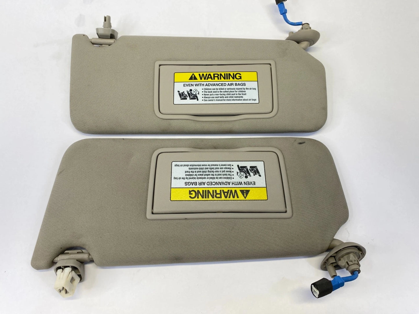 2009-2014 ACURA TL ROOF SUNVISOR SUN VISOR LEFT & RIGHT PAIR SET OEM
