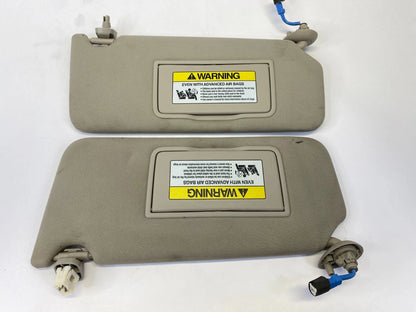 2009-2014 ACURA TL ROOF SUNVISOR SUN VISOR LEFT & RIGHT PAIR SET OEM
