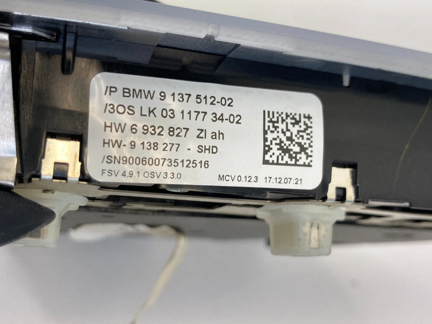 2007 2008 BMW 328XI ROOF OVERHEAD CONSOLE DOME MAP LIGHT SUNROOF SWITCH OEM