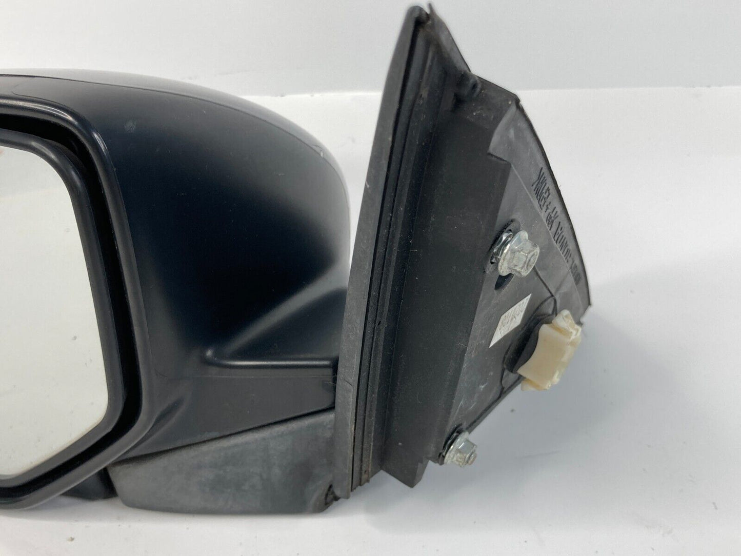 08-12 Accord Coupe EX-L Left Driver Side View Power Door Mirror NH737M Polished