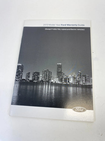 2013 13 Ford Escape Owners Manual Reference Guide Book w/Case OEM