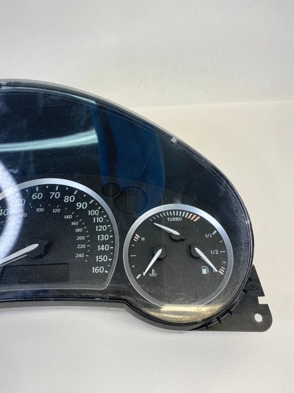 03-06 SAAB 9-3 INSTRUMENT CLUSTER SPEEDOMETER GAUGES 144K MILES P12759336 OEM