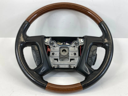 09-12 BUICK ENCLAVE ENCLAVE STEERING WHEEL W /WOODGRAIN ASSEMBLY 20760258 OEM