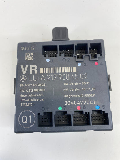 2006-2016 Mercedes-Benz E350 Front Right Side Door Control Module A2129004502