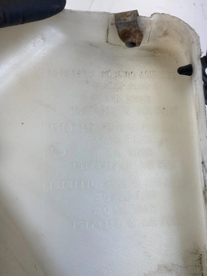 2002-2009 CHEVROLET TRAILBLAZER WINDSHIELD WIPER WASHER FLUID RESERVOIR W/ CAP