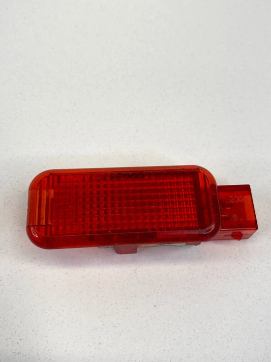 2002-2008 AUDI A4 QUATTRO REAR LEFT DOOR WARNING RED LENS COURTESY LAMP ASSY OEM