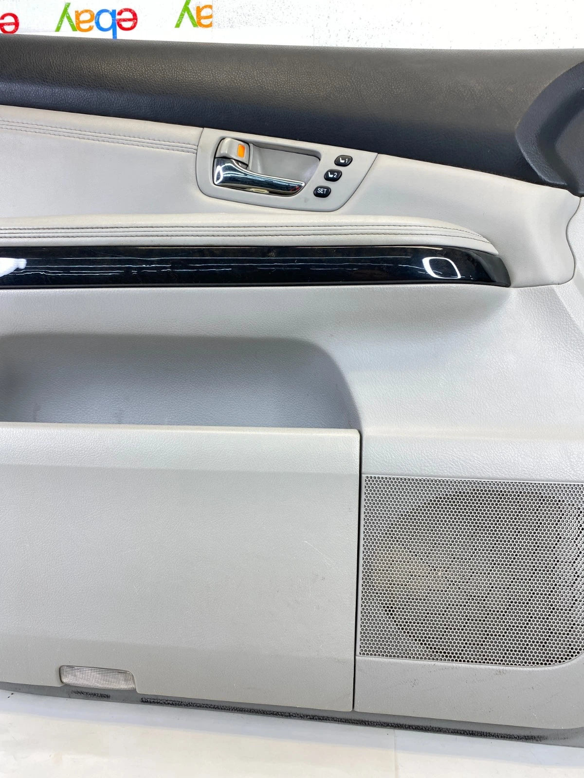 2007-2009 LEXUS RX350 FRONT LEFT DRIVER DOOR INTERIOR PANEL BEZEL TRIM OEM