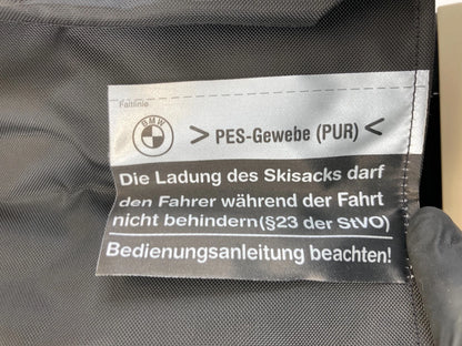 2007 2008 BMW 328XI REAR CENTER SKI BAG CASSETTE STORAGE SACK 60970006 OEM