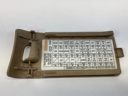 03-07 HONDA ACCORD LEFT SIDE FUSE BOX DOOR LID COVER BEZEL 83162-SDA-A000 OEM