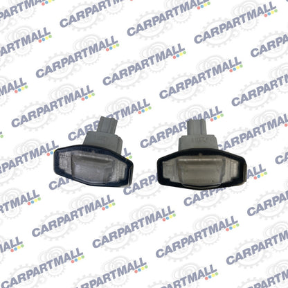 2013-2015 Honda Civic Back Rear Trunk License Plate Light Lamp Set Pair OEM
