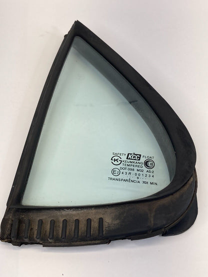 1996-2000 Hyundai Elantra Sedan Rear Left Side Door Glass Window 43R001234 OEM