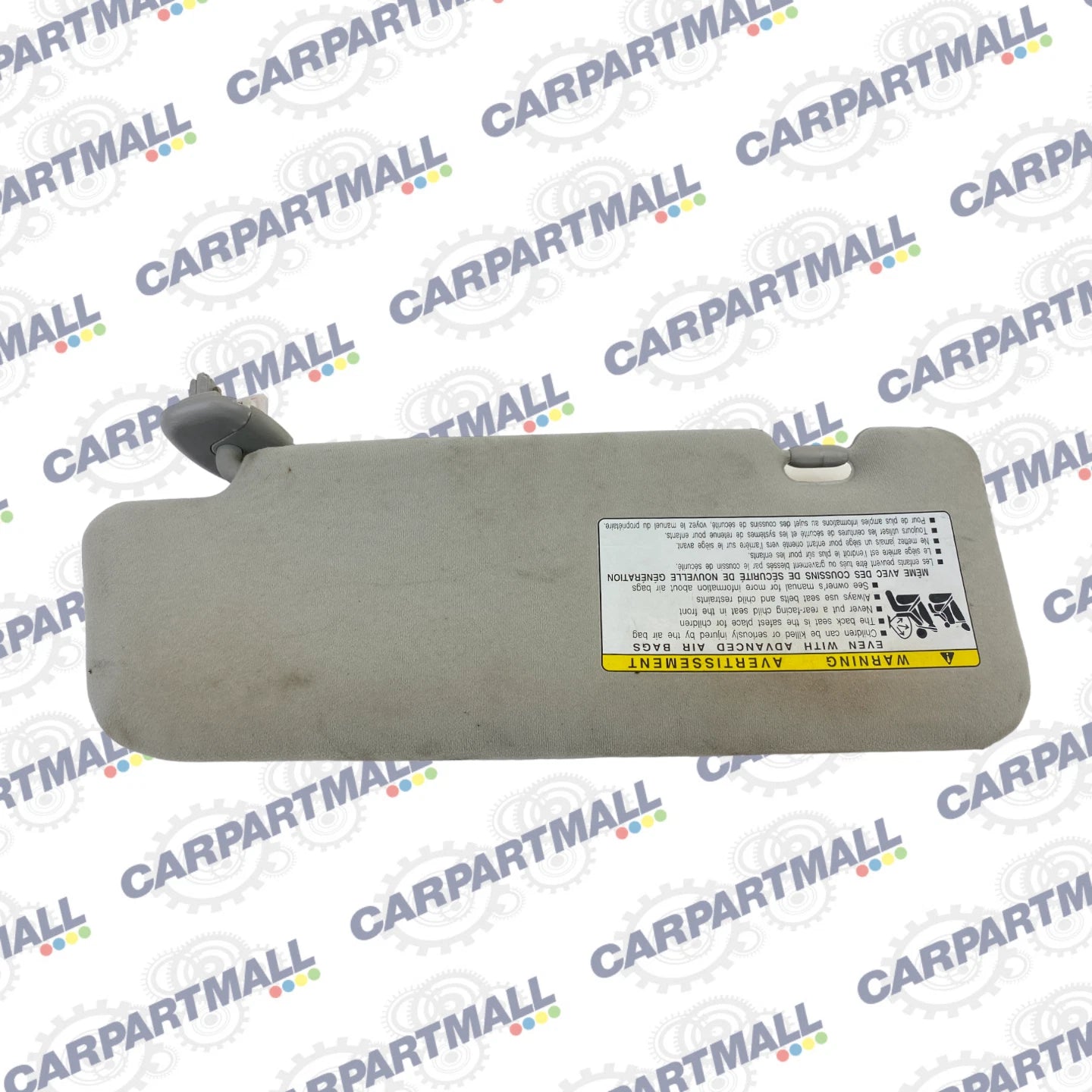 2010-2015 TOYOTA PRIUS FRONT RIGHT PASSENGER SUNVISOR SUN VISOR SHADE OEM