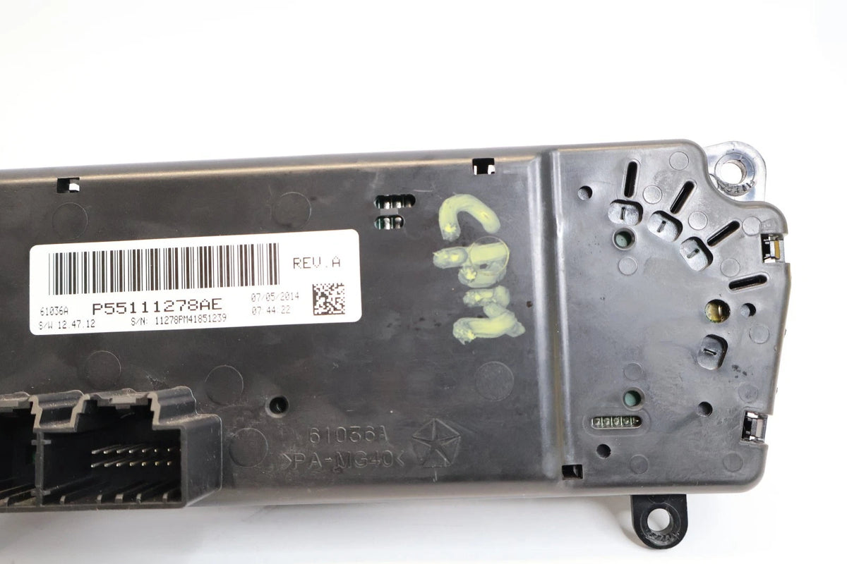 2014 2015 JEEP COMPASS PATRIOT HVAC A/C CLIMATE CONTROL PANEL UNIT 55111278AE