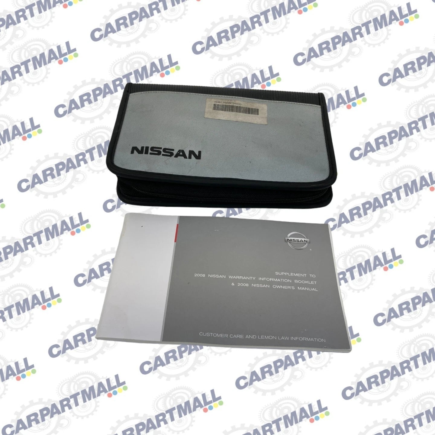 2008 NISSAN ALTIMA WARRANTY INFORMATION BOOKLET GUIDE MANUAL W/ CASE OEM