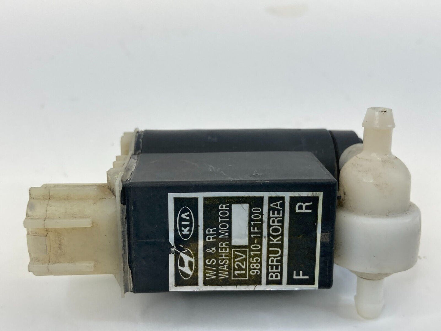 2005-2010 Kia Sportage Windshield Wiper Washer Pump Assembly 98510-1F100 OEM