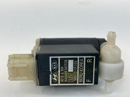 2005-2010 Kia Sportage Windshield Wiper Washer Pump Assembly 98510-1F100 OEM