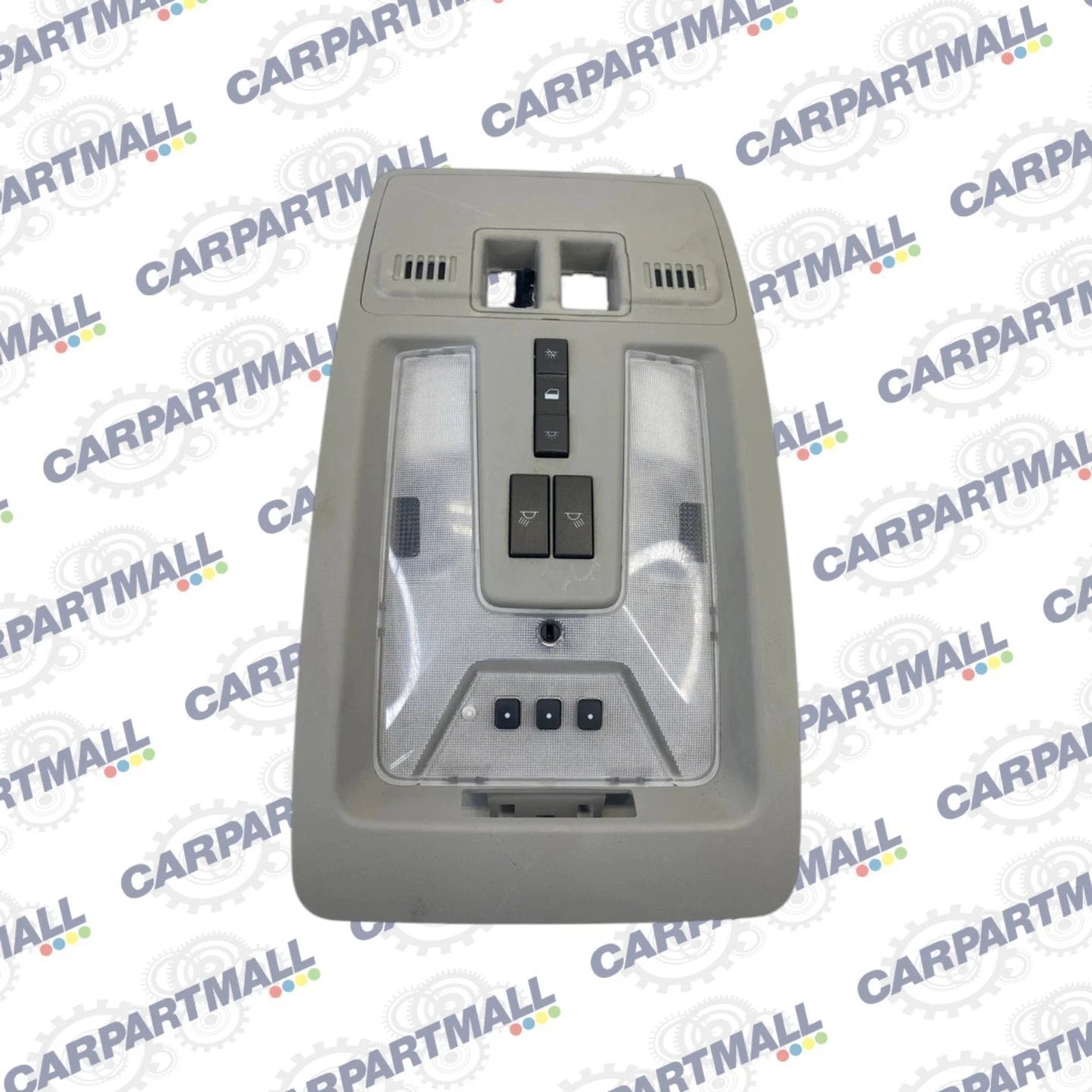 2010-2016 CADILLAC SRX OVERHEAD CONSOLE MAP LIGHT SUNROOF W/ HOMELINK SWITCHES