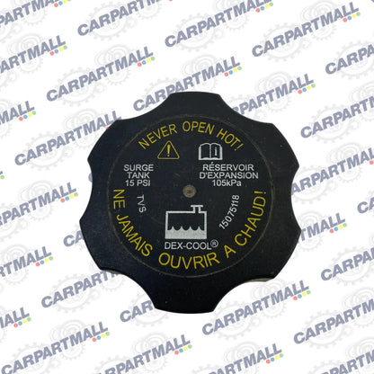 2003-2006 CHEVROLET AVALANCHE SUV 4DR 5.3L 16V RADIATOR RESERVOIR CAP 15075118