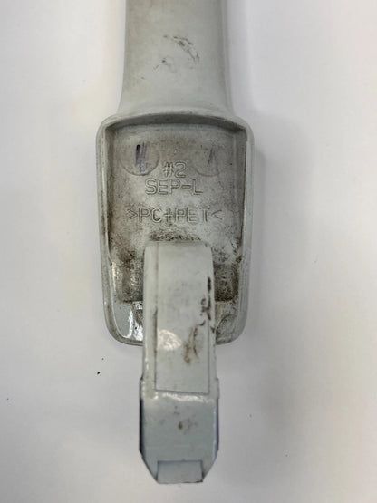 2004-2008 ACURA TL SEDAN LEFT OUTER EXTERIOR DOOR HANDLE WHITE DIAMOND PEARL OEM