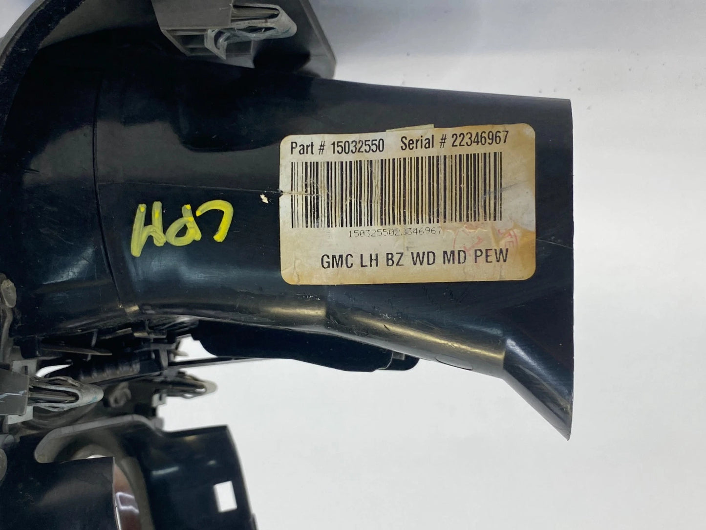02-09 GMC ENVOY DASH LEFT AIR VENT & HEADLIGHT SWITCH BEZEL TRIM 15032550 OEM