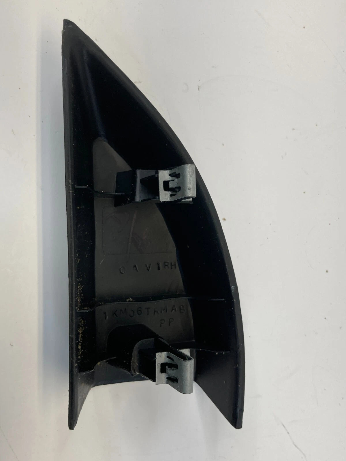10-12 DODGE CALIBER FRONT RIGHT DOOR INNER MIRROR CORNER TRIM COVER 1KM06TRMAB