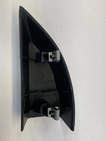 10-12 DODGE CALIBER FRONT RIGHT DOOR INNER MIRROR CORNER TRIM COVER 1KM06TRMAB