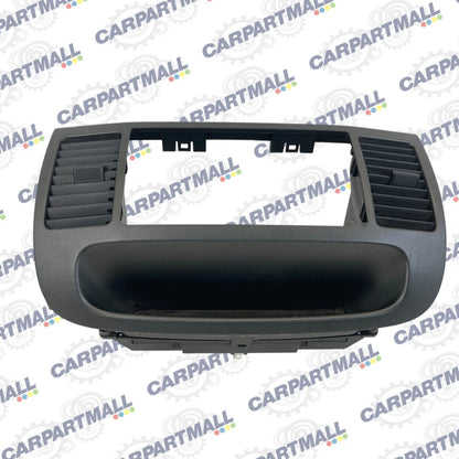 2004-2006 TOYOTA CAMRY DASH RADIO CLOCK BEZEL TRIM PANEL W/AIR VENT OEM