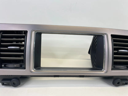 2009-2011 Jaguar XF Center Dash Radio Bezel Air Vent Grille Cover Panel Trim OEM