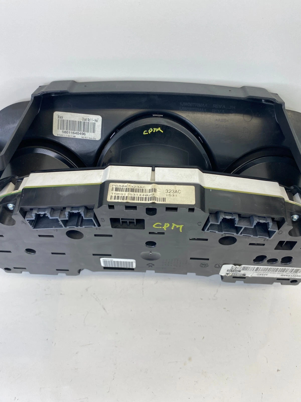 2011 2012 DODGE CALIBER INSTRUMENT CLUSTER SPEEDOMETER GAUGE 152K OEM 68087323AC