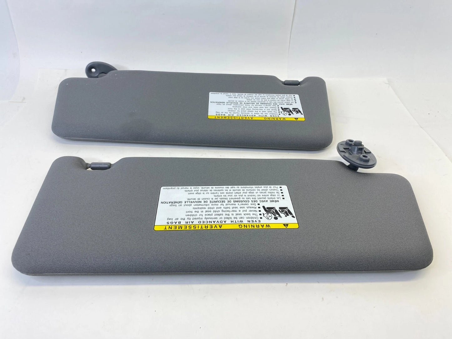 2005-2011 TOYOTA TACOMA LEFT & RIGHT SIDE SUNVISOR SUN VISOR SHADE SET PAIR OEM