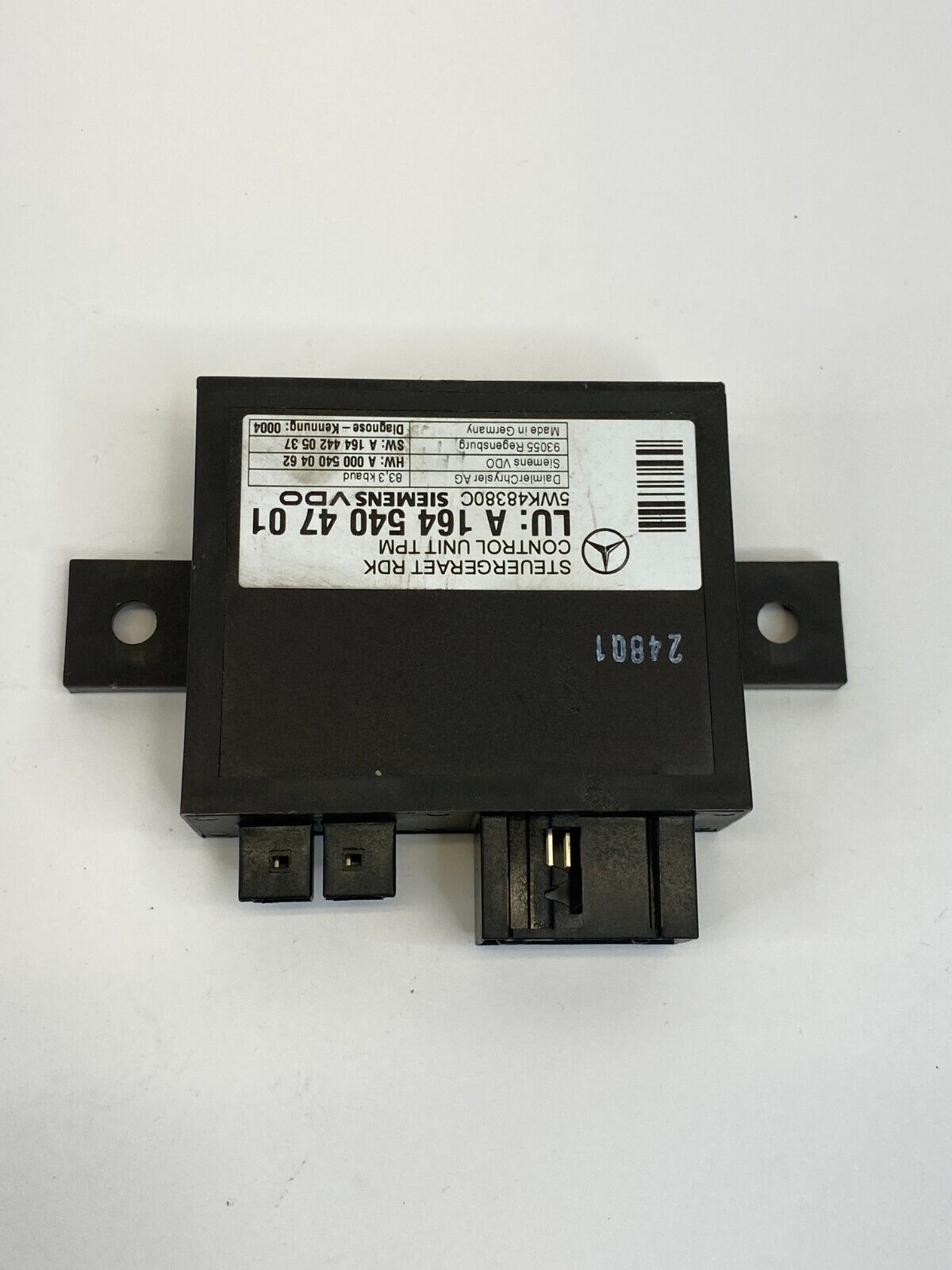 2006-2014 Mercedes-Benz ML350 Tire Pressure Computer Control Module TPMS OEM